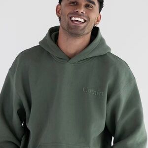 Comfrt Men's Minimalist Hoodie Forest